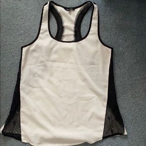 Naked Zebra Black and White Tank Top
